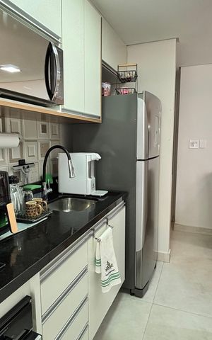 Apartamento à venda com 60m², 2 quartos e 2 vagas Apartamento à venda com 60m², 2 quartos e 2 vagasCozinha