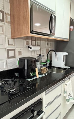 Apartamento à venda com 60m², 2 quartos e 2 vagas Apartamento à venda com 60m², 2 quartos e 2 vagasCozinha