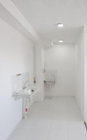 Apartamento à venda com 32m², 2 quartos e sem vaga Apartamento à venda com 32m², 2 quartos e sem vagaCozinha e Área de Serviço
