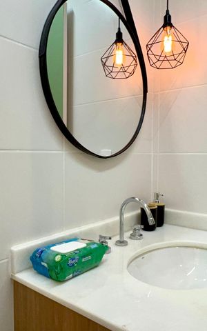 Studio à venda com 26m², 1 quarto e sem vaga Studio à venda com 26m², 1 quarto e sem vagaBanheiro