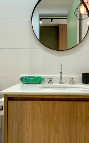 Studio à venda com 26m², 1 quarto e sem vaga Studio à venda com 26m², 1 quarto e sem vagaBanheiro