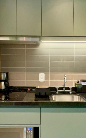 Studio à venda com 26m², 1 quarto e sem vaga Studio à venda com 26m², 1 quarto e sem vagaCozinha