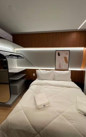 Studio à venda com 25m², 1 quarto e sem vaga
