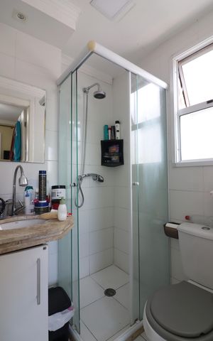 Apartamento para alugar com 62m², 3 quartos e 1 vagaQuarto 1 - Suíte Banheiro 