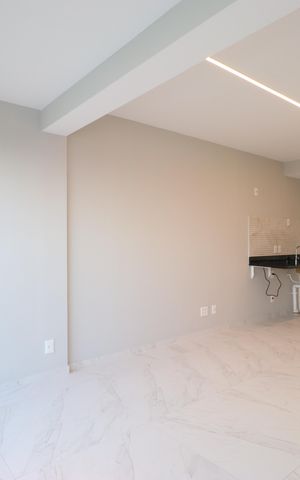 Studio à venda com 28m², 1 quarto e sem vagaSala/Quarto