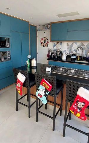 Apartamento à venda com 135m², 3 quartos e 3 vagasCozinha
