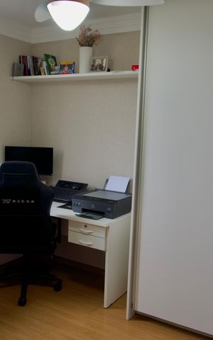 Apartamento à venda com 127m², 4 quartos e 3 vagasQuarto 2