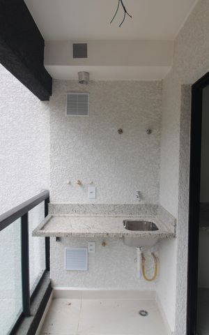 Studio para alugar com 25m², 1 quarto e sem vagaSala / Cozinha - Varanda