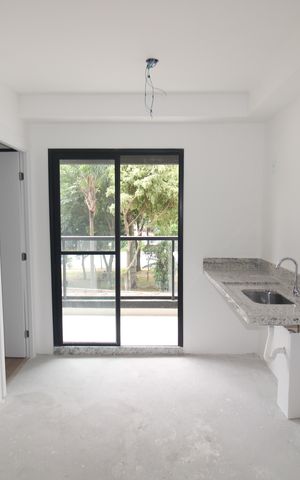 Studio para alugar com 25m², 1 quarto e sem vagaSala / Cozinha