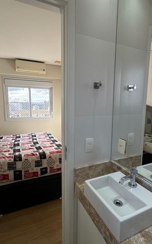 Apartamento à venda com 62m², 2 quartos e 1 vaga Apartamento à venda com 62m², 2 quartos e 1 vagaBanheiro da Suíte