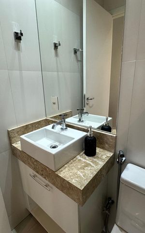 Apartamento à venda com 62m², 2 quartos e 1 vaga Apartamento à venda com 62m², 2 quartos e 1 vagaBanheiro