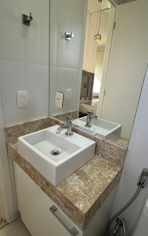 Apartamento à venda com 62m², 2 quartos e 1 vaga Apartamento à venda com 62m², 2 quartos e 1 vagaBanheiro da Suíte