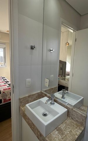 Apartamento à venda com 62m², 2 quartos e 1 vaga Apartamento à venda com 62m², 2 quartos e 1 vagaBanheiro da Suíte