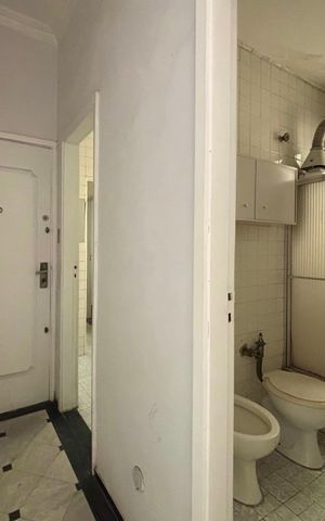 Apartamento para alugar com 51m², 1 quarto e sem vaga Apartamento para alugar com 51m², 1 quarto e sem vagaBanheiro social - corredor de acesso
