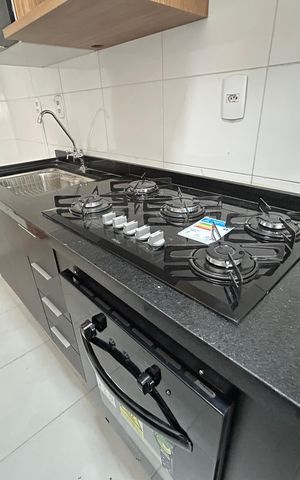 Apartamento para alugar com 55m², 2 quartos e sem vagaCozinha