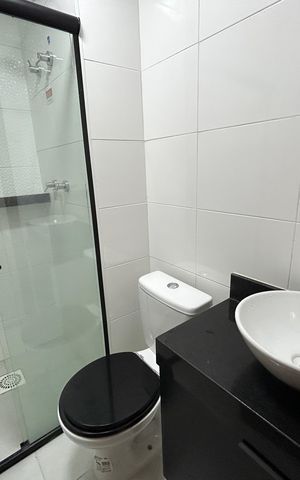 Apartamento para alugar com 55m², 2 quartos e sem vagaBanheiro