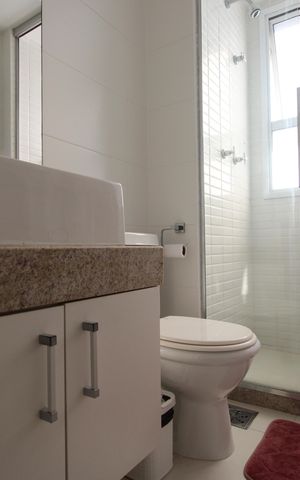 Apartamento à venda com 101m², 3 quartos e 2 vagasBanheiro social