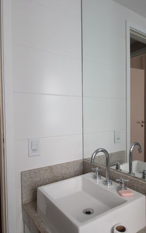 Apartamento à venda com 101m², 3 quartos e 2 vagasBanheiro social