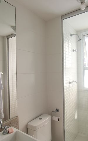 Apartamento à venda com 101m², 3 quartos e 2 vagasBanheiro social