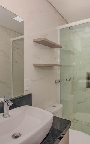 Apartamento à venda com 93m², 3 quartos e 1 vagaBanheiro Social