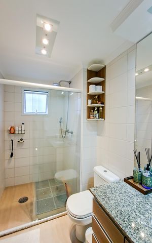 Apartamento à venda com 110m², 3 quartos e 2 vagasBanheiro do Quarto 3