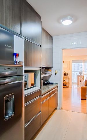 Apartamento à venda com 110m², 3 quartos e 2 vagasCozinha
