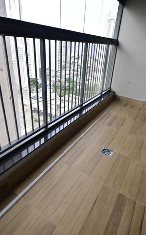 Apartamento à venda com 51m², 1 quarto e 1 vaga Apartamento à venda com 51m², 1 quarto e 1 vagaVaranda do Studio