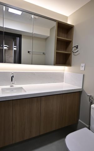 Apartamento à venda com 51m², 1 quarto e 1 vaga Apartamento à venda com 51m², 1 quarto e 1 vagaBanheiro Social