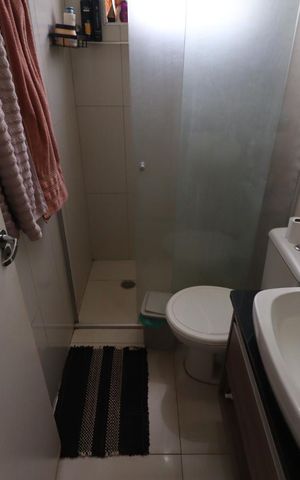 Apartamento para alugar com 49m², 2 quartos e 1 vaga Apartamento para alugar com 49m², 2 quartos e 1 vagaBanheiro