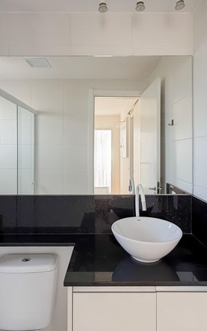 Apartamento à venda com 32m², 1 quarto e 1 vaga Apartamento à venda com 32m², 1 quarto e 1 vagaBanheiro da Suíte