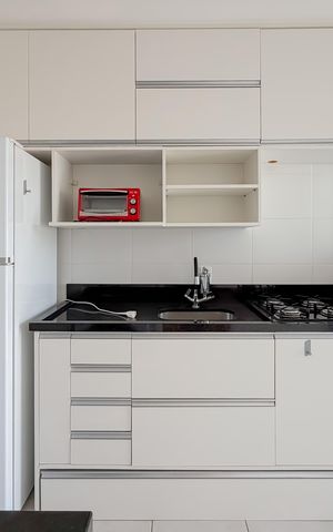 Apartamento à venda com 32m², 1 quarto e 1 vaga Apartamento à venda com 32m², 1 quarto e 1 vagaCozinha