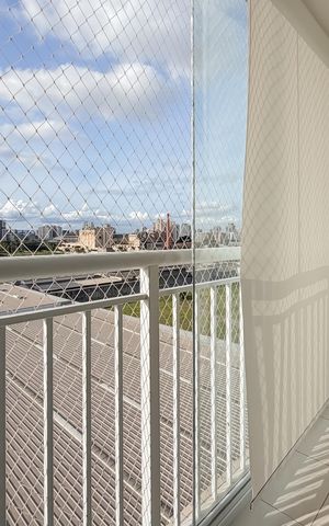 Apartamento à venda com 32m², 1 quarto e 1 vaga Apartamento à venda com 32m², 1 quarto e 1 vagaVaranda
