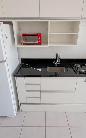 Apartamento à venda com 32m², 1 quarto e 1 vaga Apartamento à venda com 32m², 1 quarto e 1 vagaCozinha
