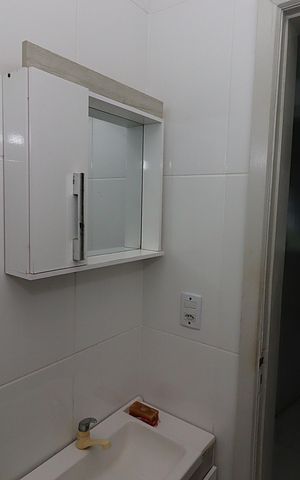 Apartamento à venda com 55m², 2 quartos e sem vagaBanheiro 