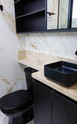 Apartamento à venda com 55m², 2 quartos e 1 vaga Apartamento à venda com 55m², 2 quartos e 1 vagaBanheiro