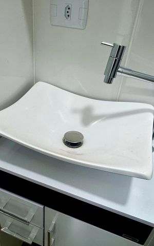 Studio para alugar com 18m², 1 quarto e sem vaga Studio para alugar com 18m², 1 quarto e sem vagaBanheiro