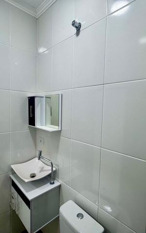 Studio para alugar com 18m², 1 quarto e sem vaga Studio para alugar com 18m², 1 quarto e sem vagaBanheiro