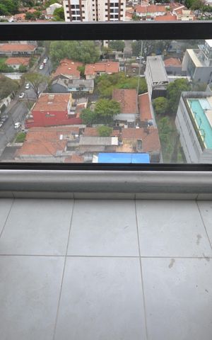 Studio à venda com 37m², 1 quarto e sem vagaVaranda