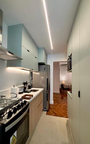 Apartamento à venda com 62m², 1 quarto e sem vaga Apartamento à venda com 62m², 1 quarto e sem vagaCozinha