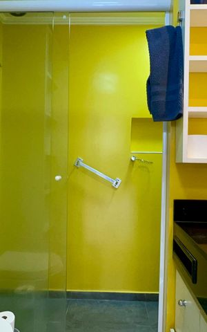 Apartamento à venda com 45m², 1 quarto e 1 vaga Apartamento à venda com 45m², 1 quarto e 1 vagaBanheiro da Suíte