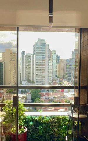 Apartamento à venda com 45m², 1 quarto e 1 vaga Apartamento à venda com 45m², 1 quarto e 1 vagaVaranda