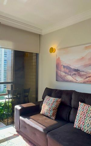 Apartamento à venda com 45m², 1 quarto e 1 vaga Apartamento à venda com 45m², 1 quarto e 1 vagaSala