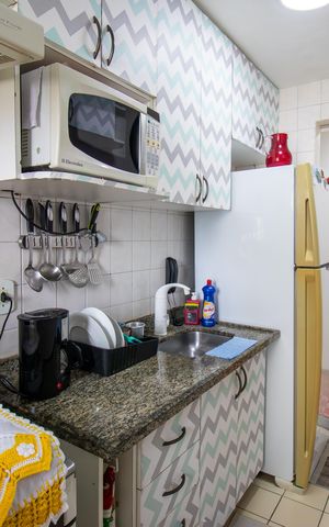 Apartamento à venda com 46m², 2 quartos e 1 vaga Apartamento à venda com 46m², 2 quartos e 1 vagaCozinha
