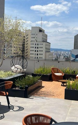 Apartamento à venda com 30m², 1 quarto e sem vaga Apartamento à venda com 30m², 1 quarto e sem vagaÁrea comum
