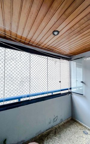 Apartamento à venda com 118m², 3 quartos e 1 vagaVaranda