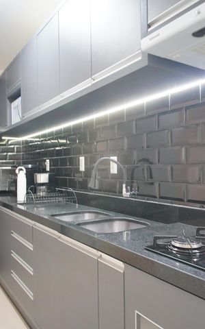 Apartamento à venda com 60m², 2 quartos e sem vagaCozinha