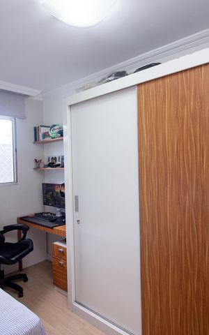 Apartamento à venda com 133m², 3 quartos e 2 vagas Apartamento à venda com 133m², 3 quartos e 2 vagasQuarto 2