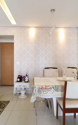 Apartamento para alugar com 64m², 2 quartos e 2 vagasSala