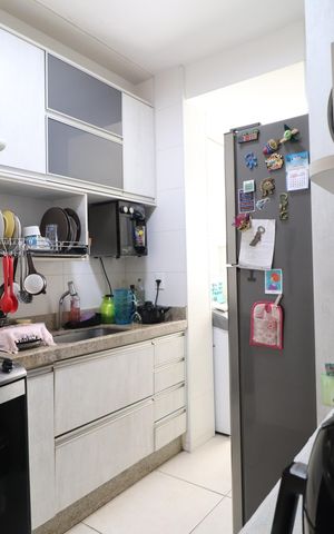Apartamento para alugar com 64m², 2 quartos e 2 vagasCozinha