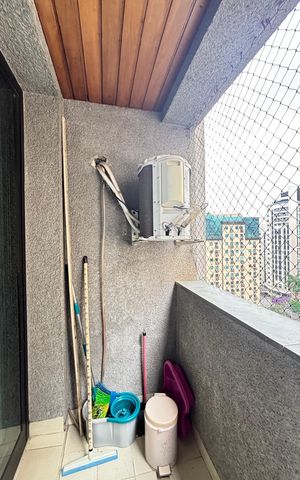 Apartamento à venda com 46m², 1 quarto e 1 vaga Apartamento à venda com 46m², 1 quarto e 1 vagaVaranda